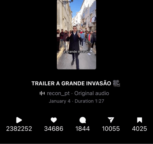 Publicação do trailer de a grande invasão